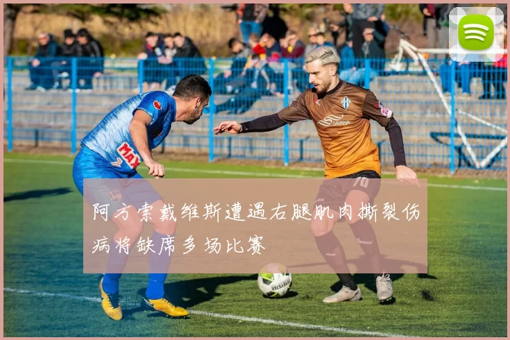 阿方索戴维斯遭遇右腿肌肉撕裂伤病将缺席多场比赛